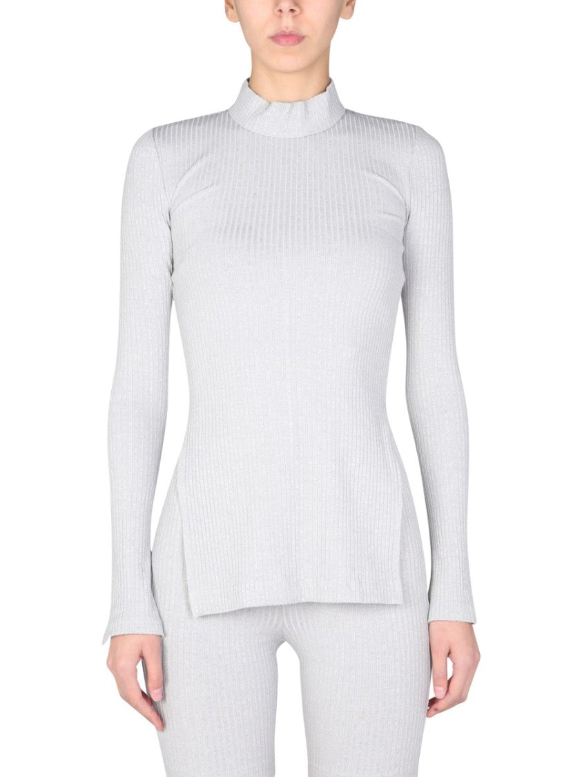 One-Shoulder Jersey T-Shirt With Cut-Out Detail