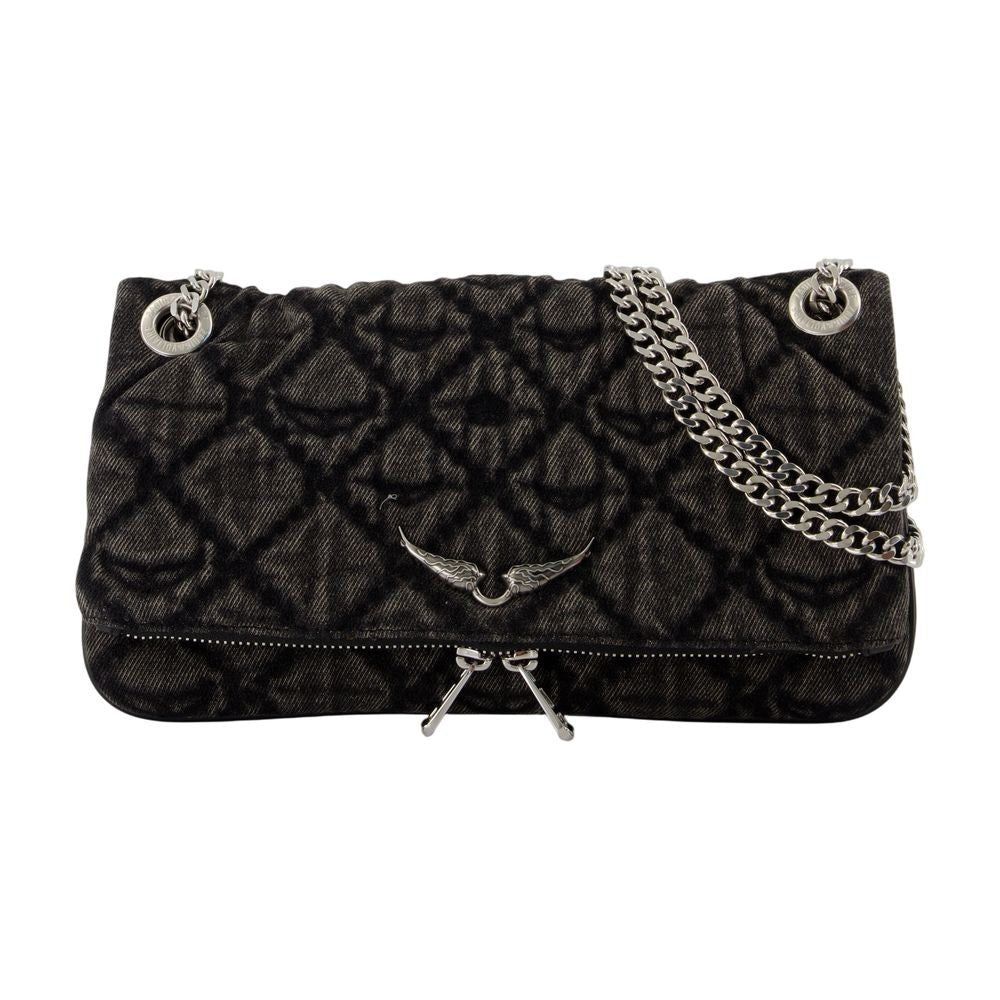 Wallet On Chain Rock Ii - Cotton - Dark Grey