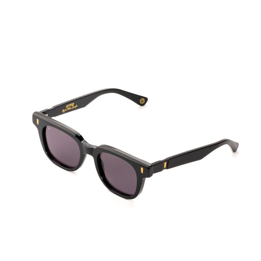 Justin Square Acetate Sunglasses with Gold Accents