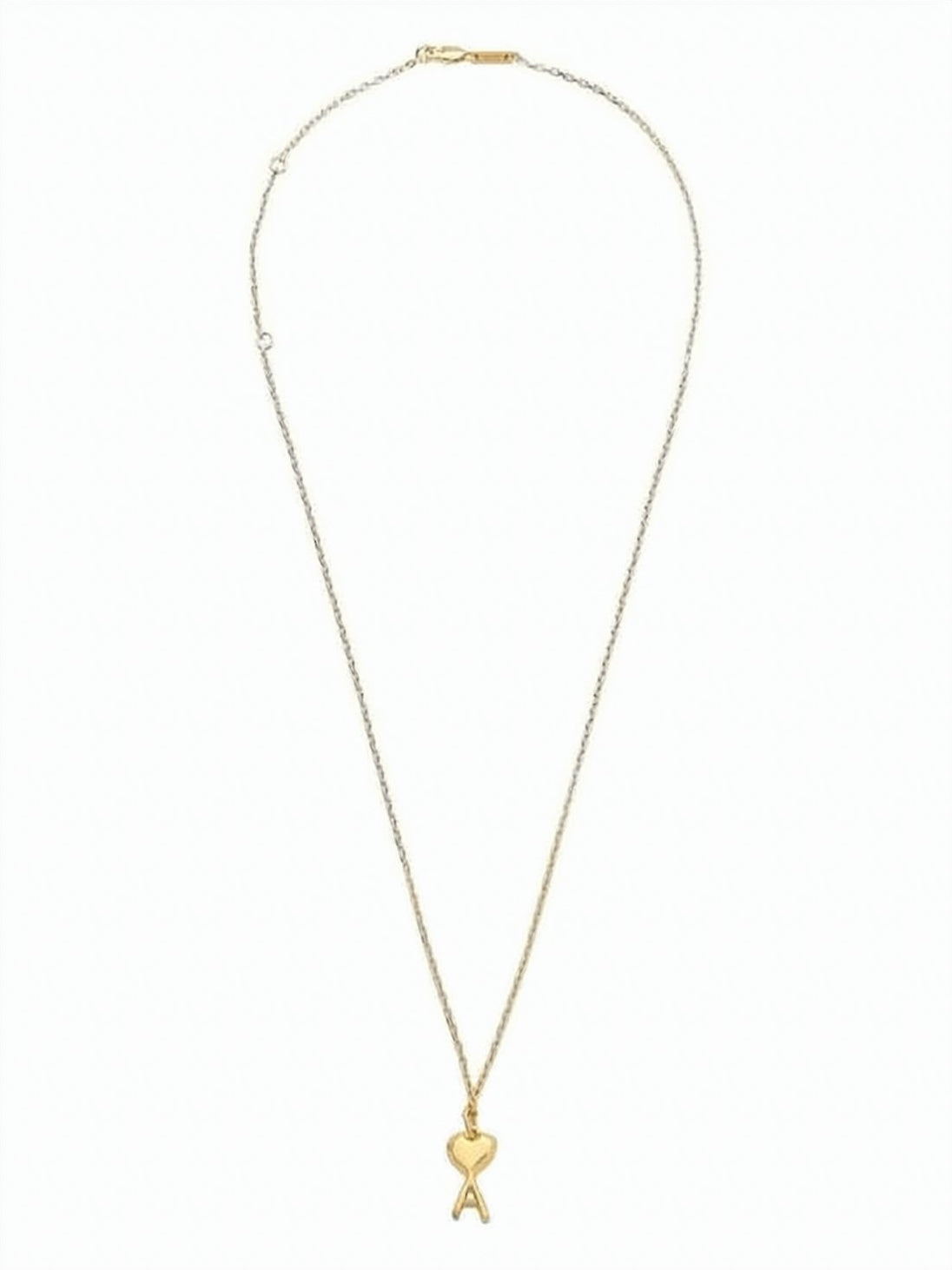 Gold Heart Pendant Necklace