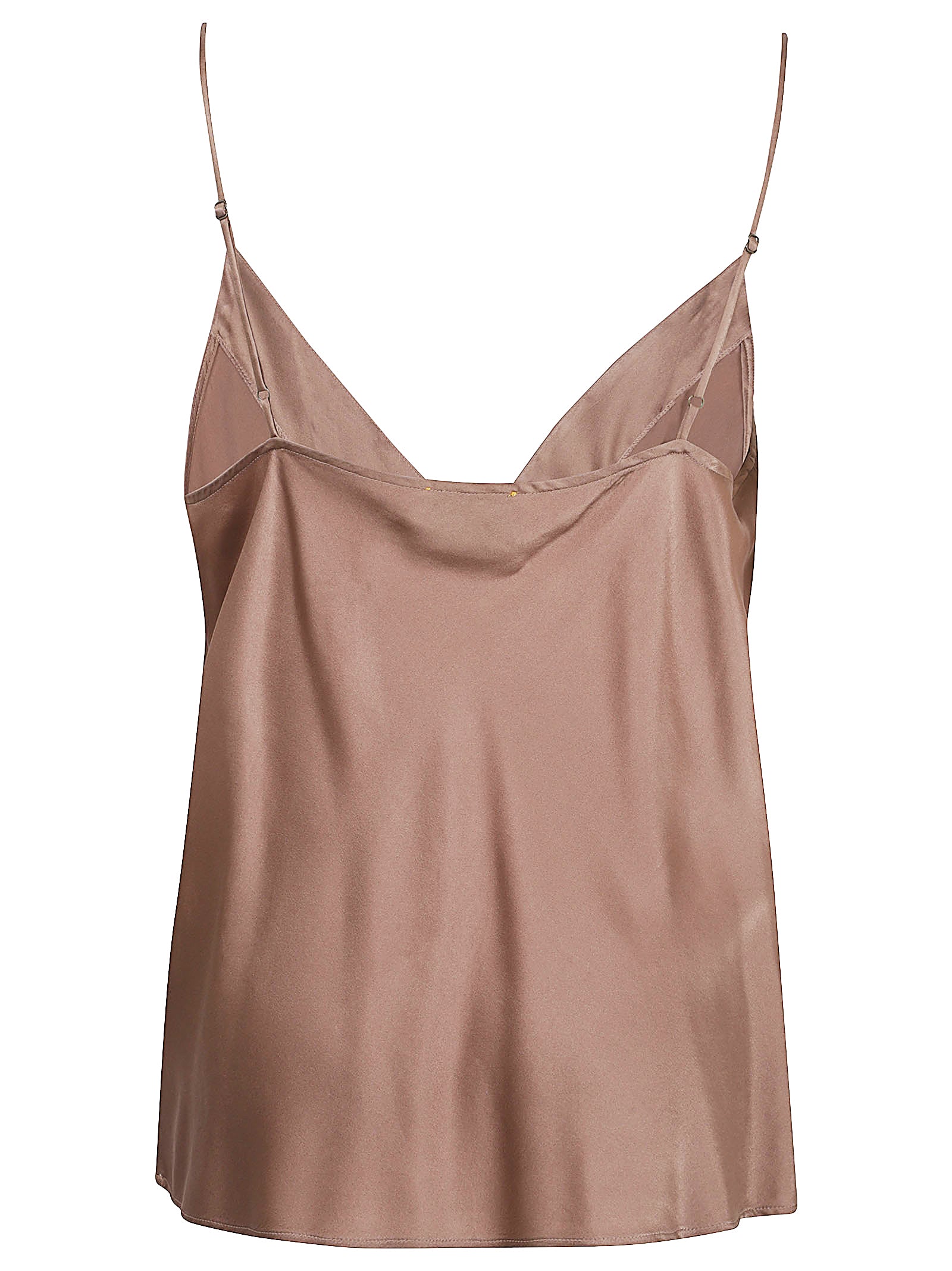 Jedwabny Top Z Dekoltem V