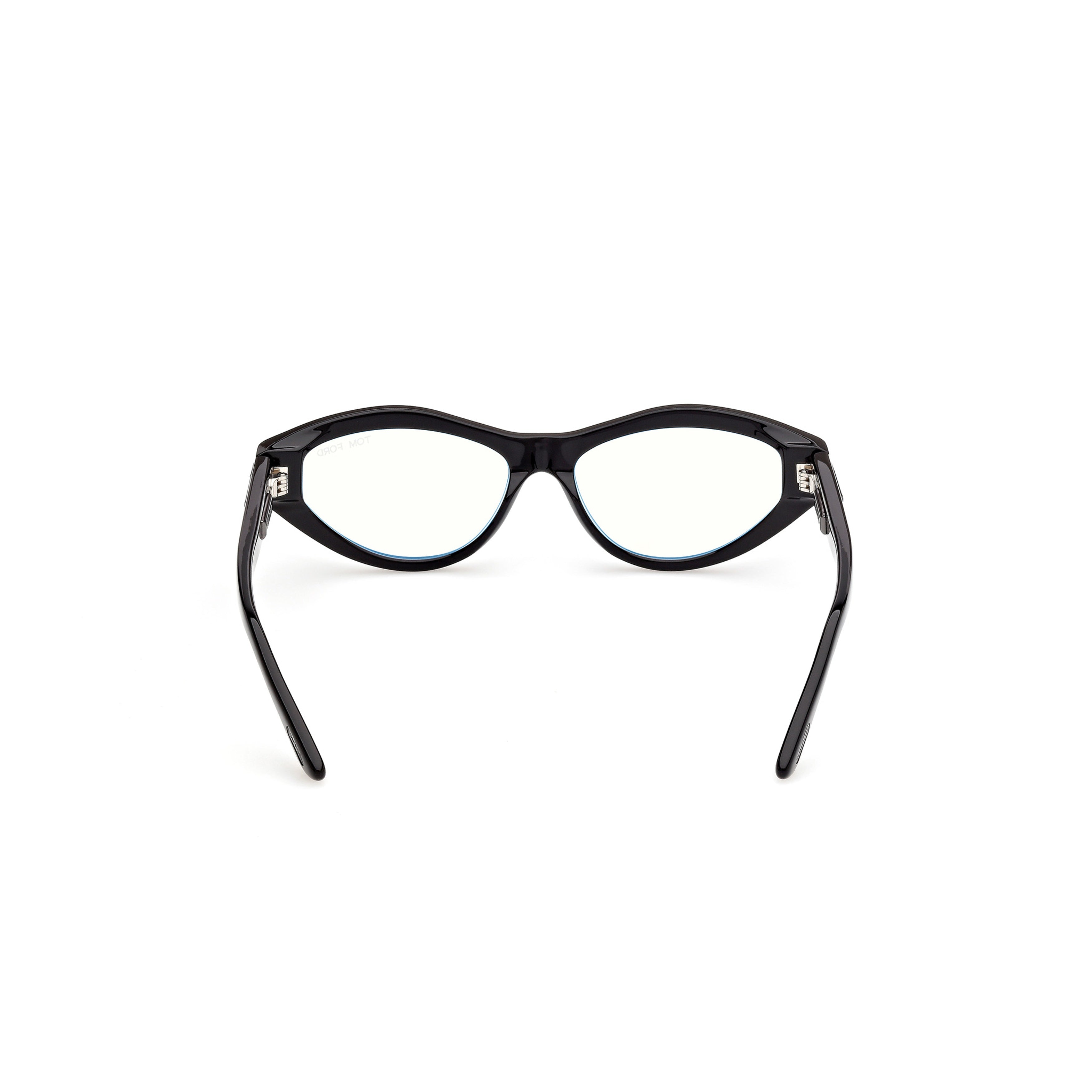 Ti5016-B Glossy Black Cat-Eye Eyeglasses