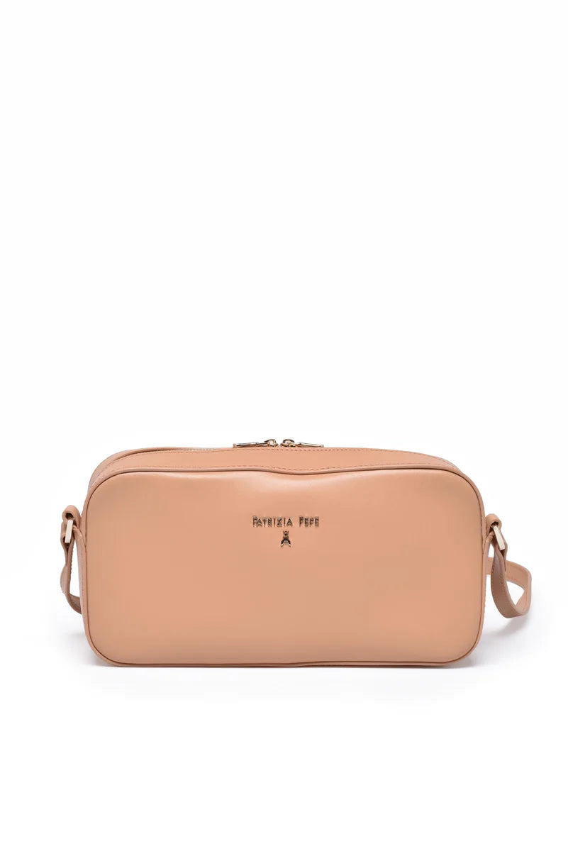 Shoulder Bag Leather - Beige