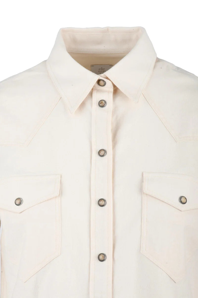 Cotton Shirt - White