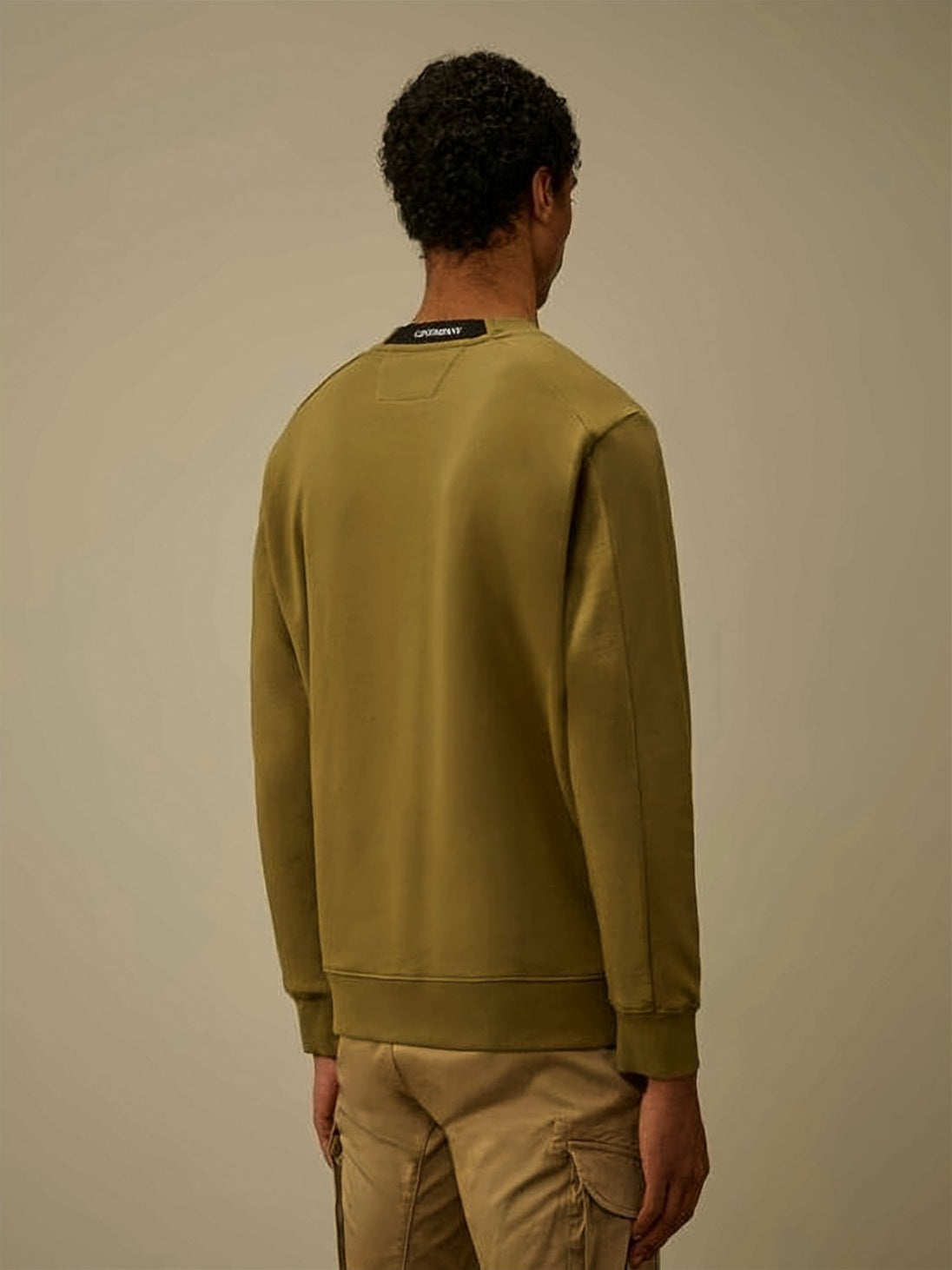 Raised Fleece Texture Crewneck Sweatshirt