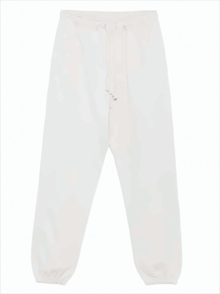 Relaxed Fit Cotton-Blend Jogger Pants with Subtle Logo