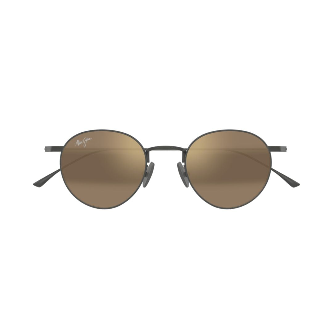 Kaapeha Round Lens Sunglasses with Adjustable Nose Pads