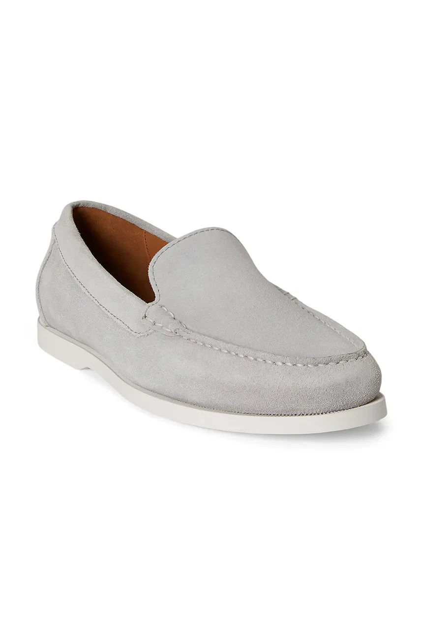 Slip-On Loafers in Soft Suede with Minimalist Design