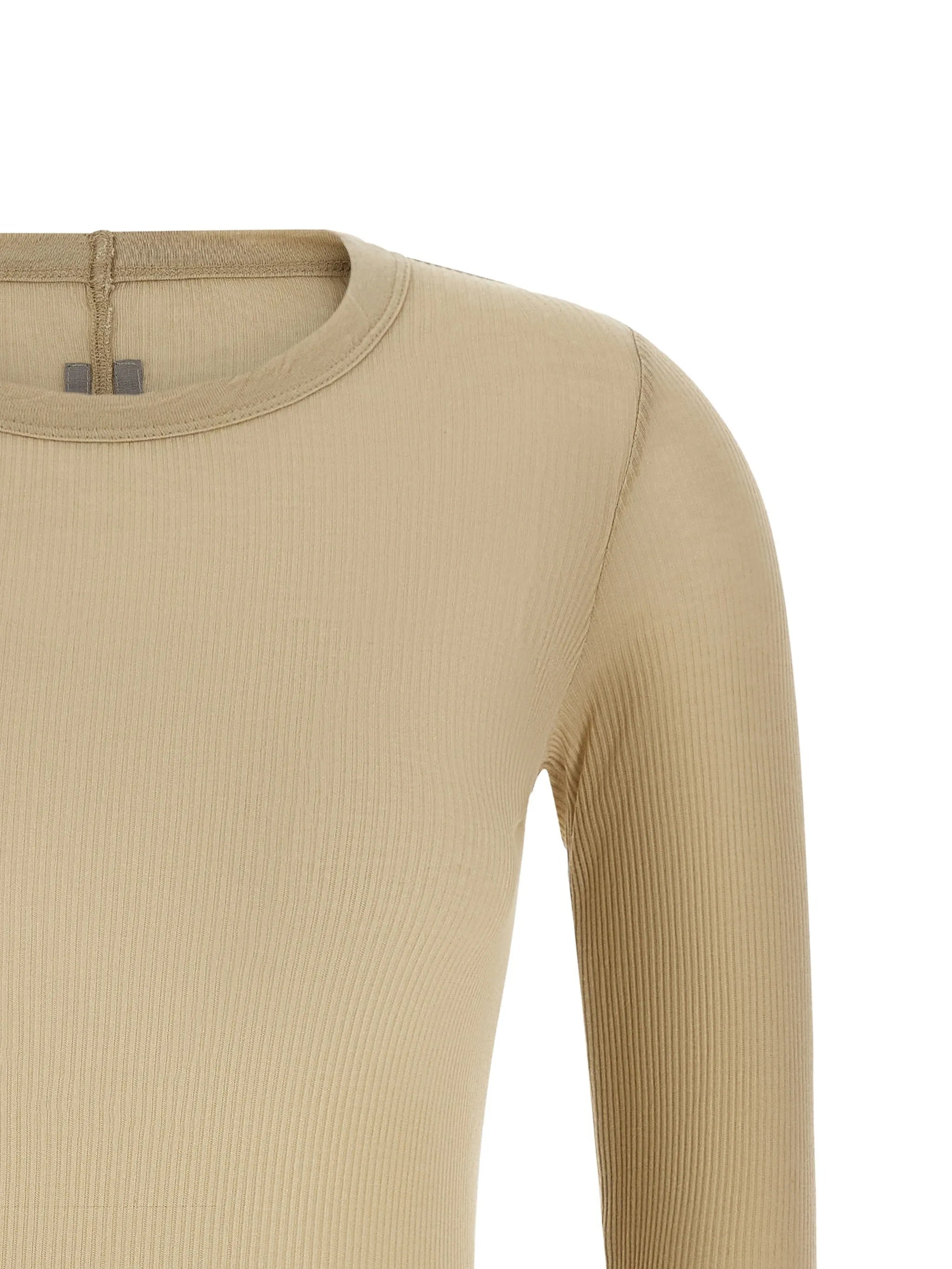 Rib Ls Fitted Ribbed Top