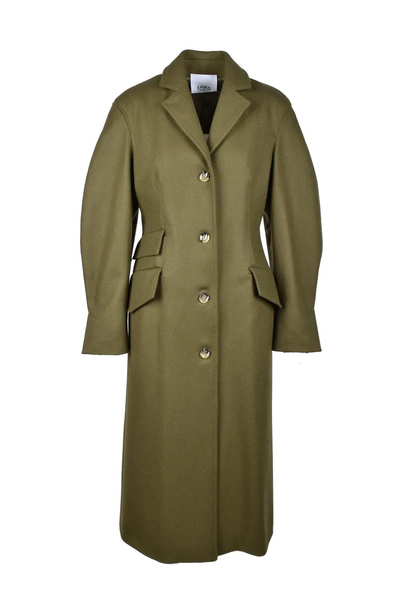 Forest Green Long Coat