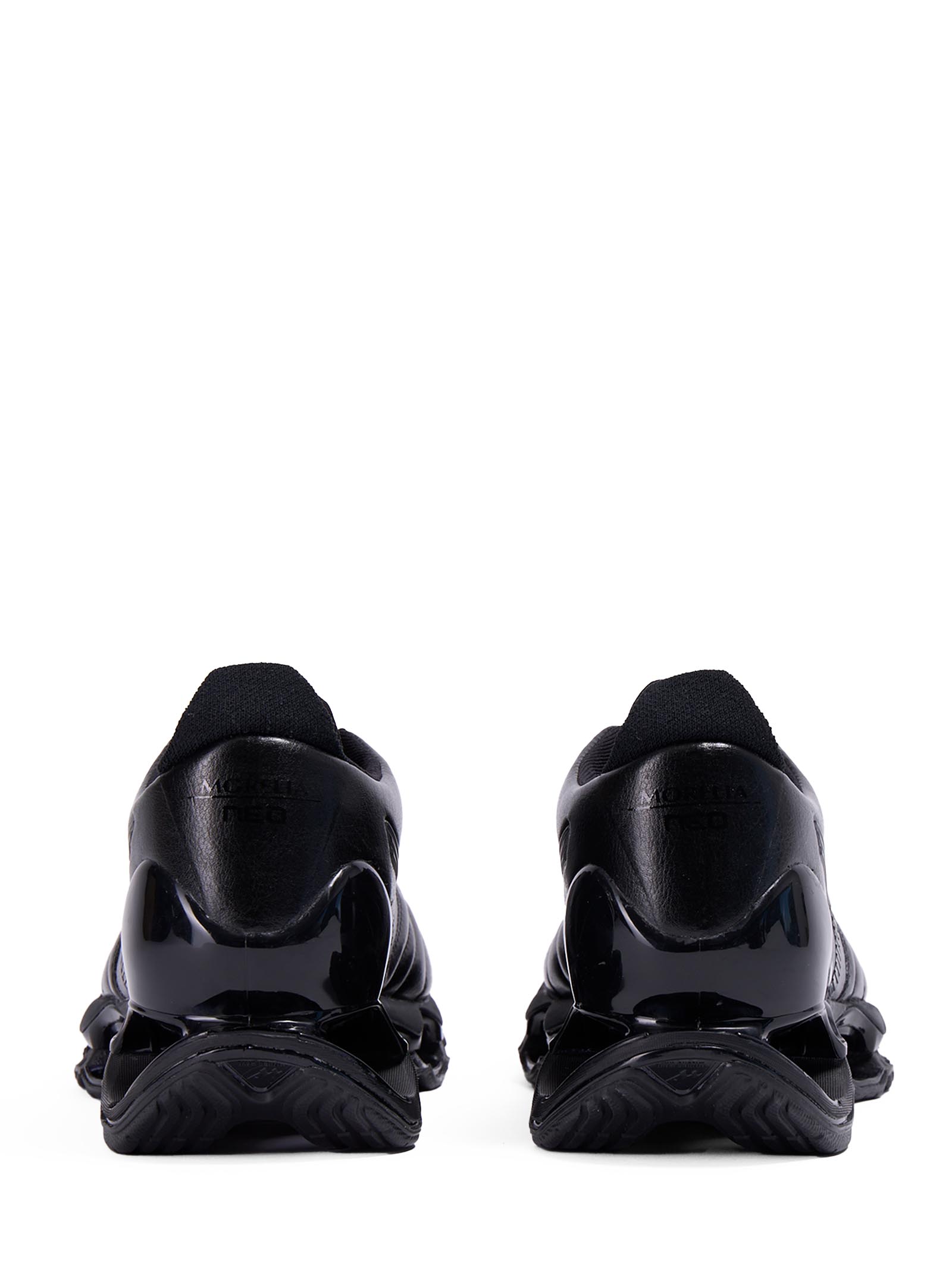 Quilted Synthetic Leather Sneakers