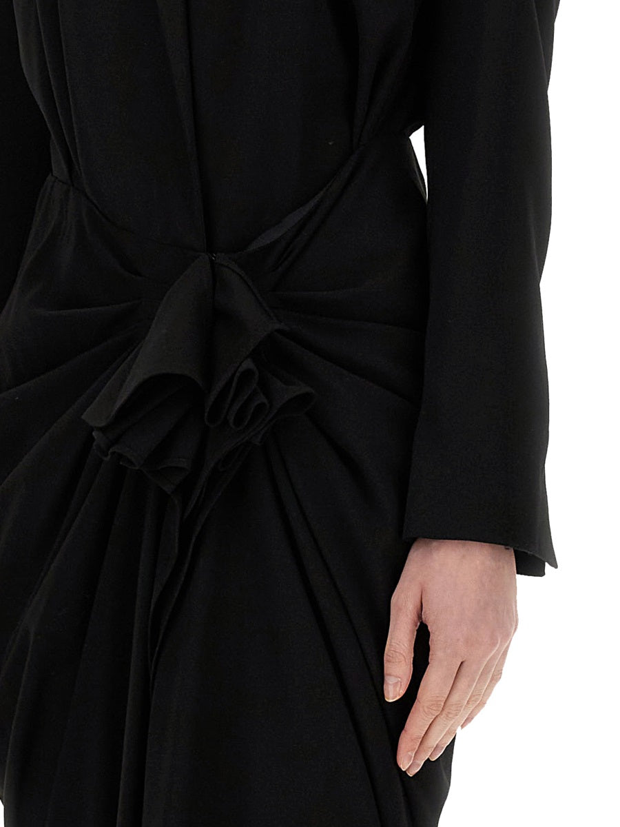 Slim Fit Midi Dress With Tailored Silhouette