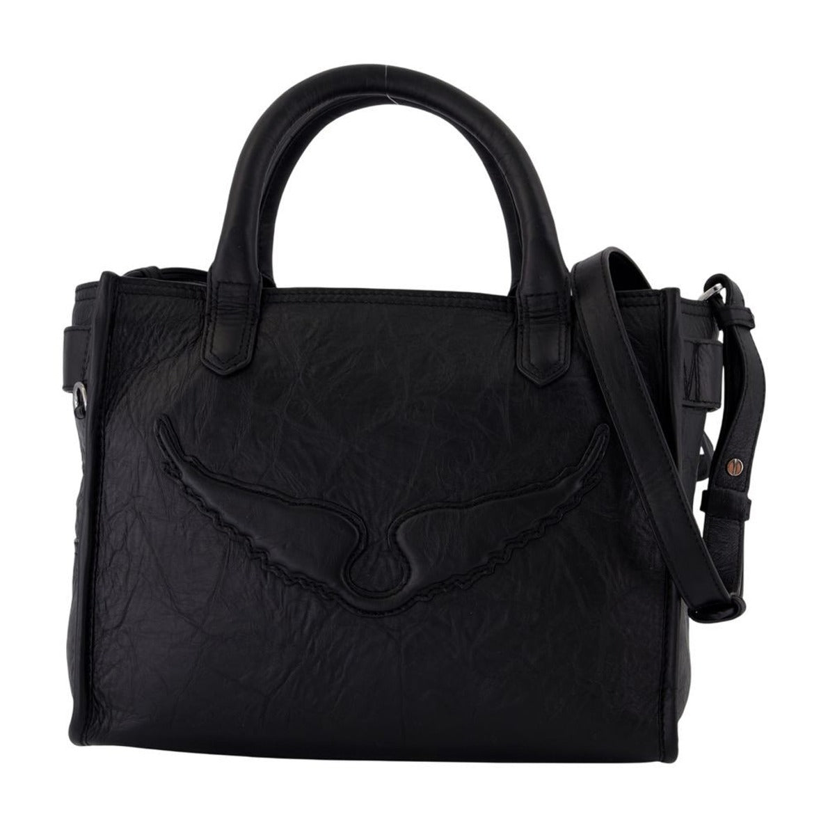 Angel Xs Shopper Bag - Leather - Black