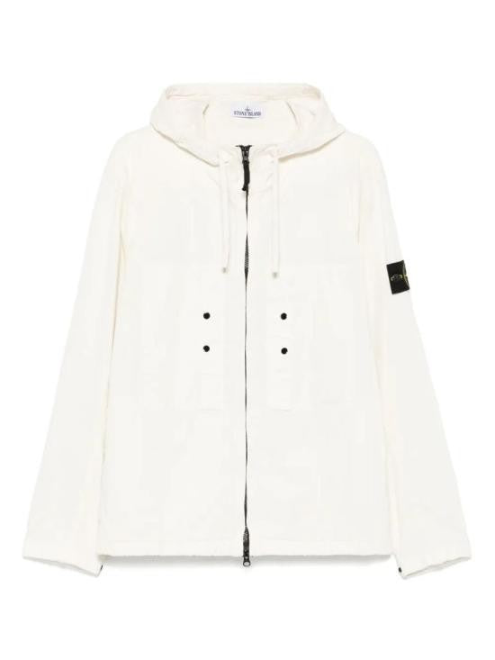 Lightweight Minimalist Hooded Jacket with Zip Closure