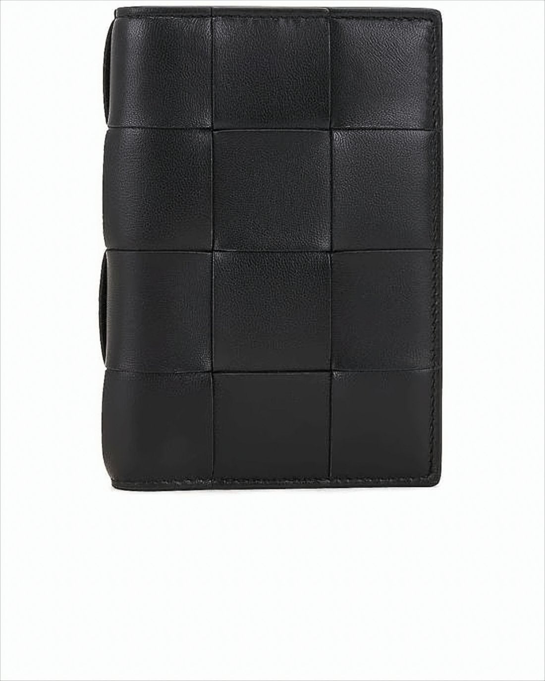 Long Wallet with Distinctive Woven Pattern