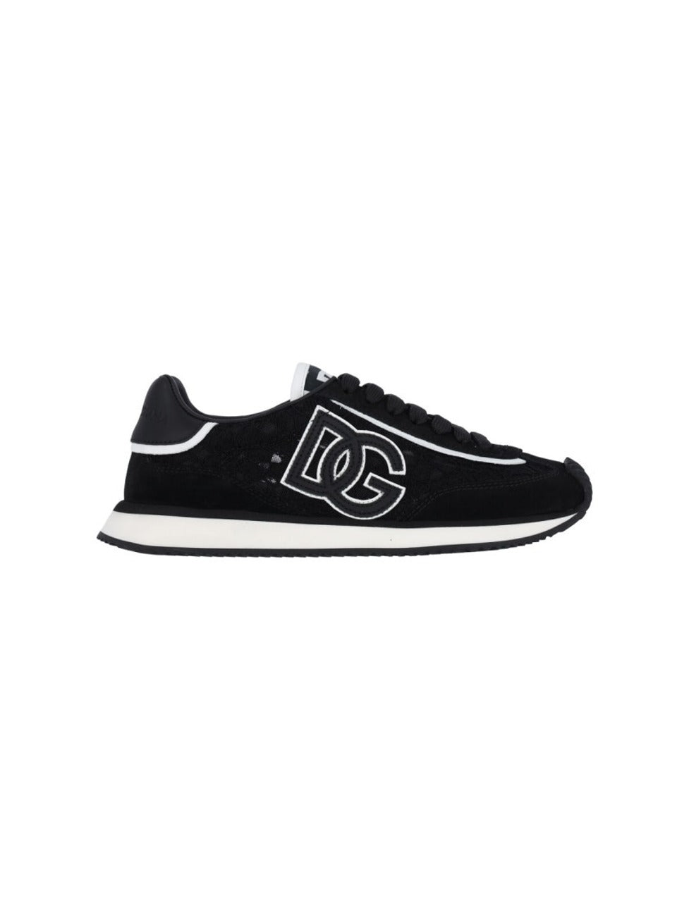 "Cushion" Sneakers – Black