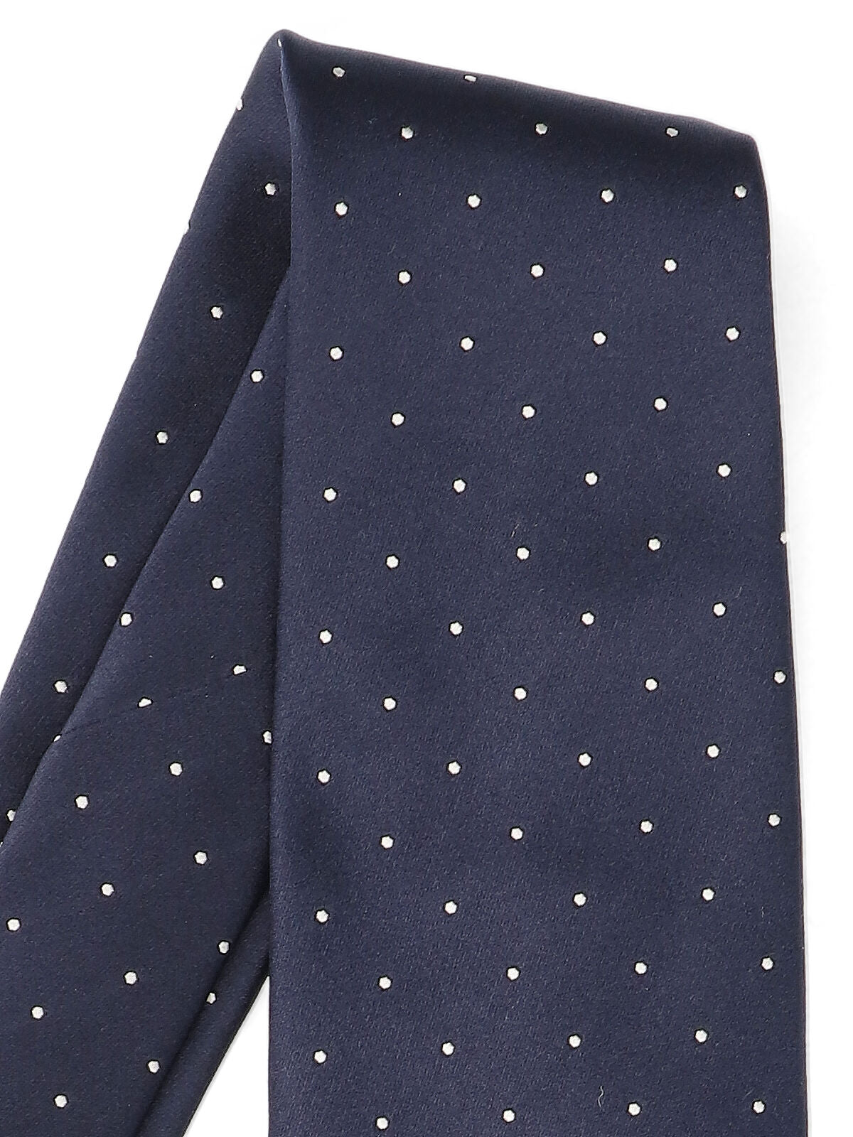 Polka Dot Mulberry Silk Neck Tie