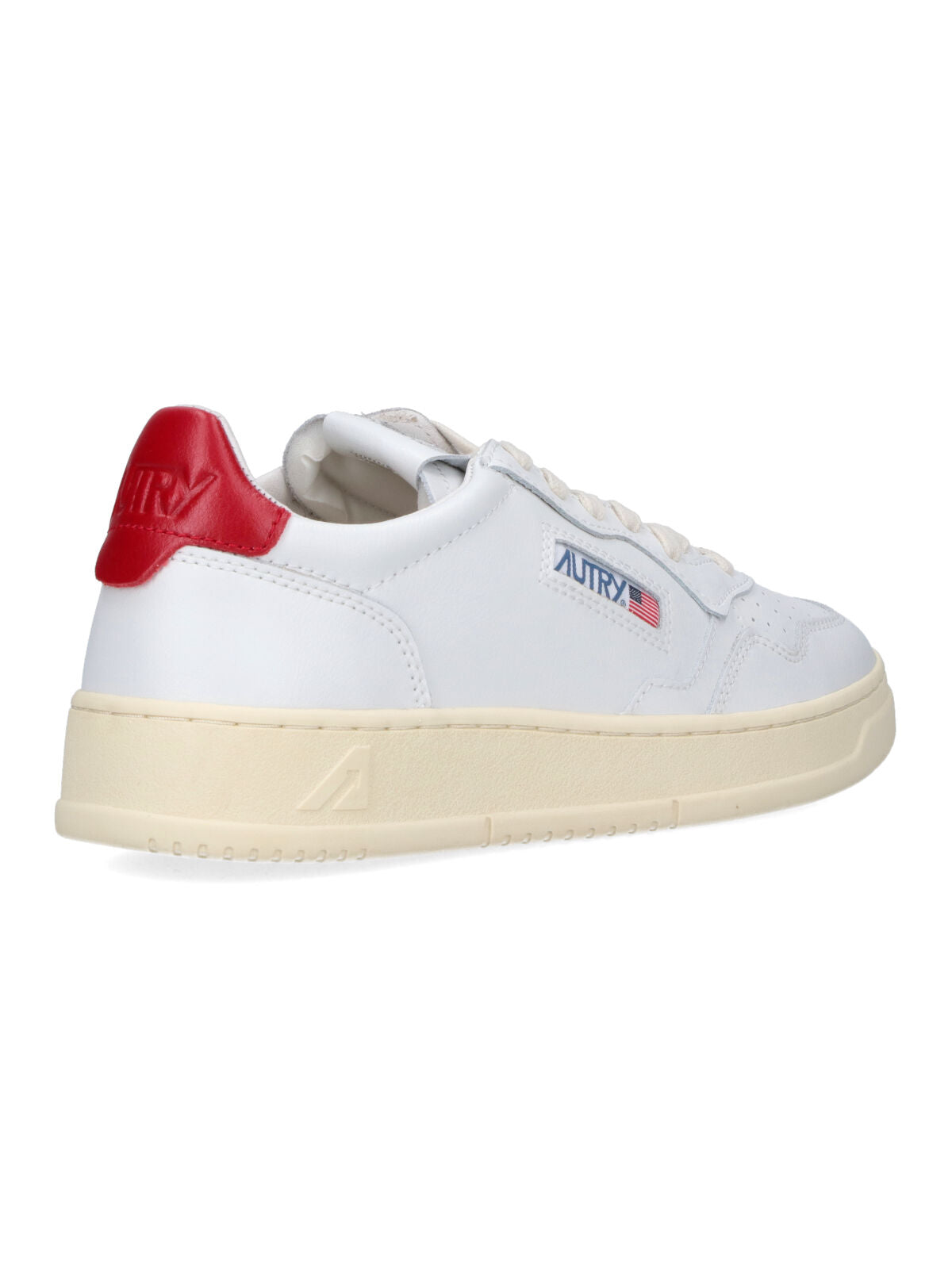 Low-Top Sneakers With Rounded Toe