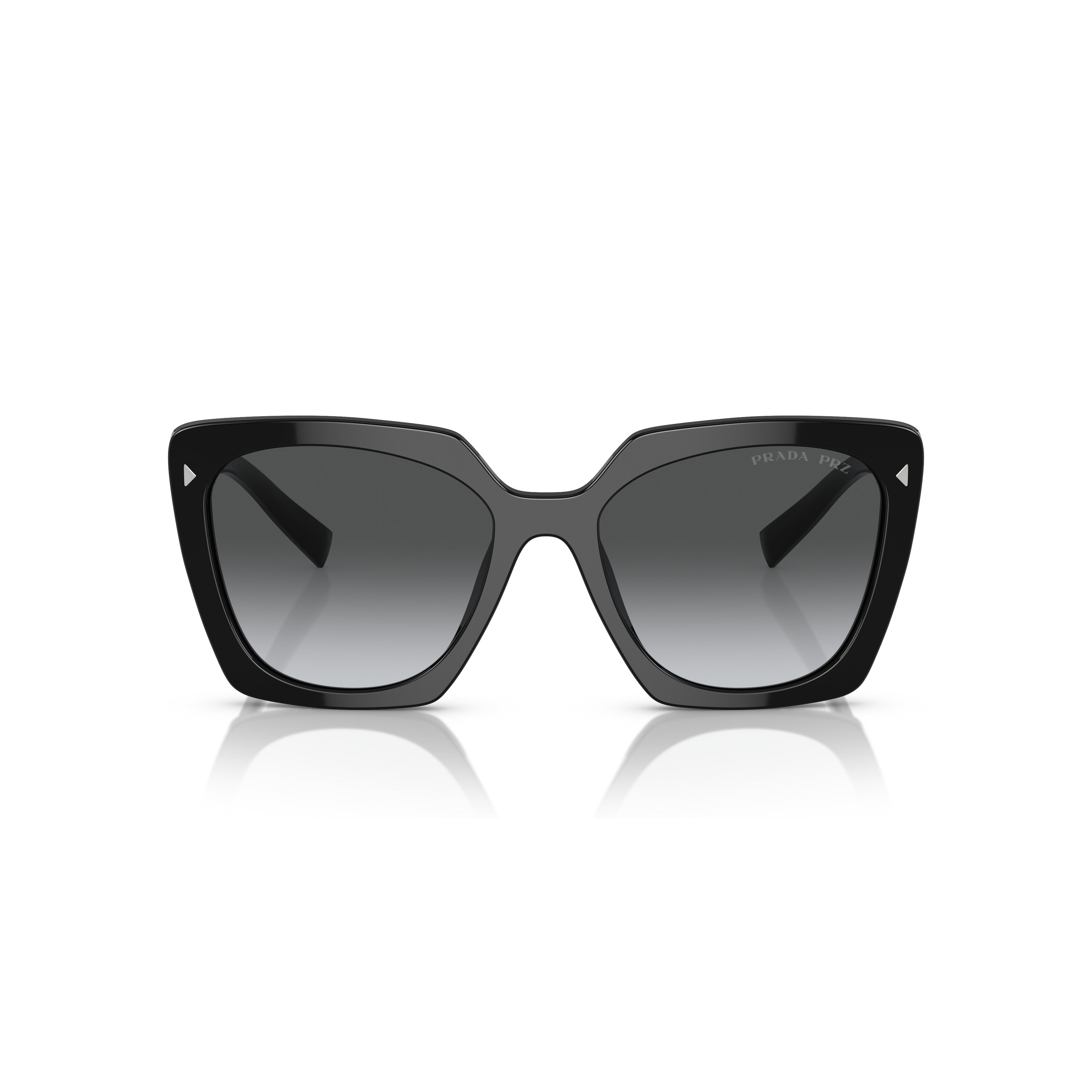 0pr 23zs Oversized Black Acetate Sunglasses