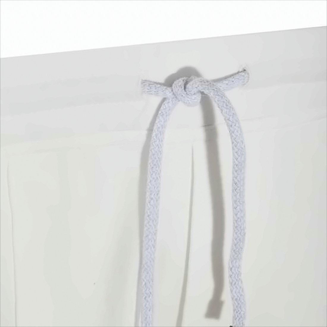 White Jogging Pants with Tapered Legs