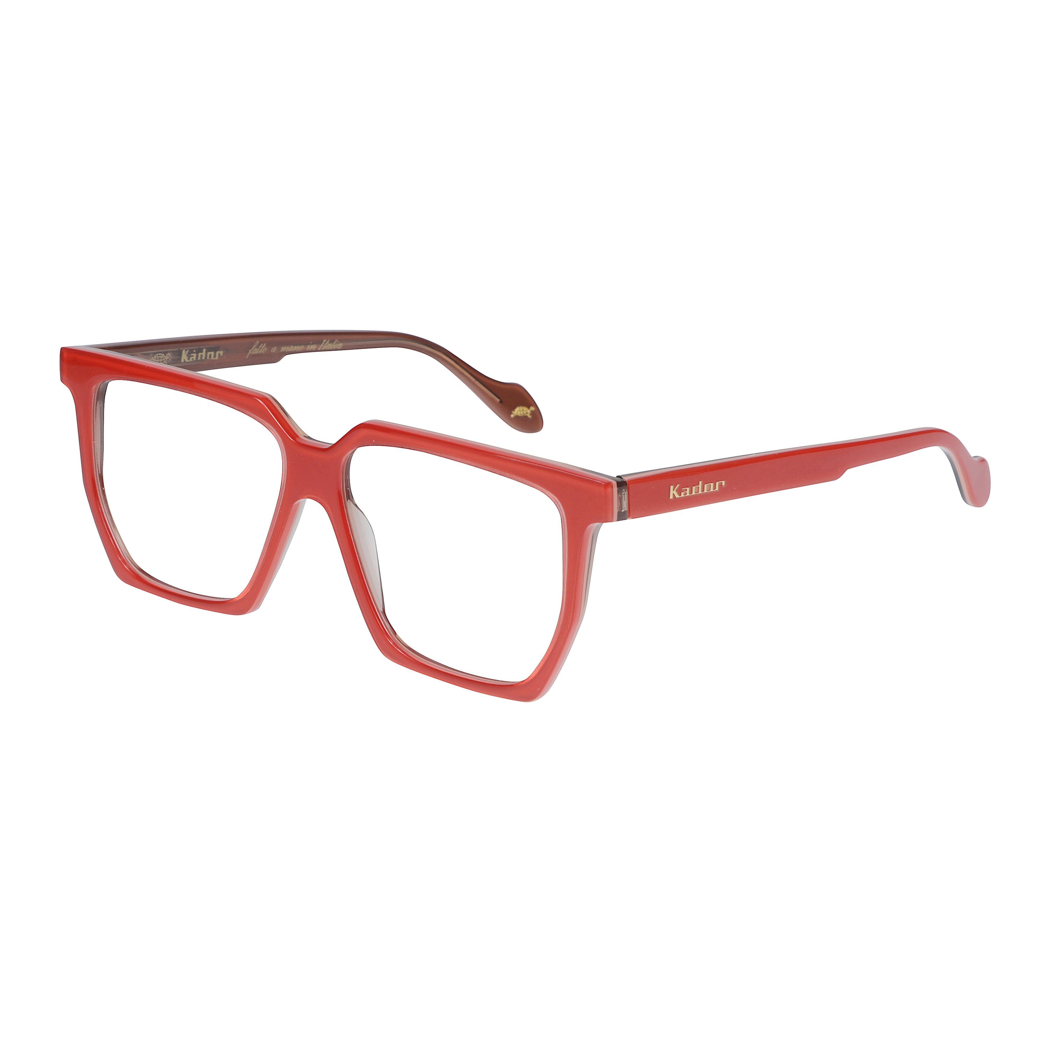Charlize Light Bold Oversized Square-Frame Eyeglasses with Glossy Finish