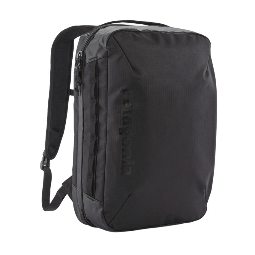 Convertible Black Backpack with Laptop Sleeve