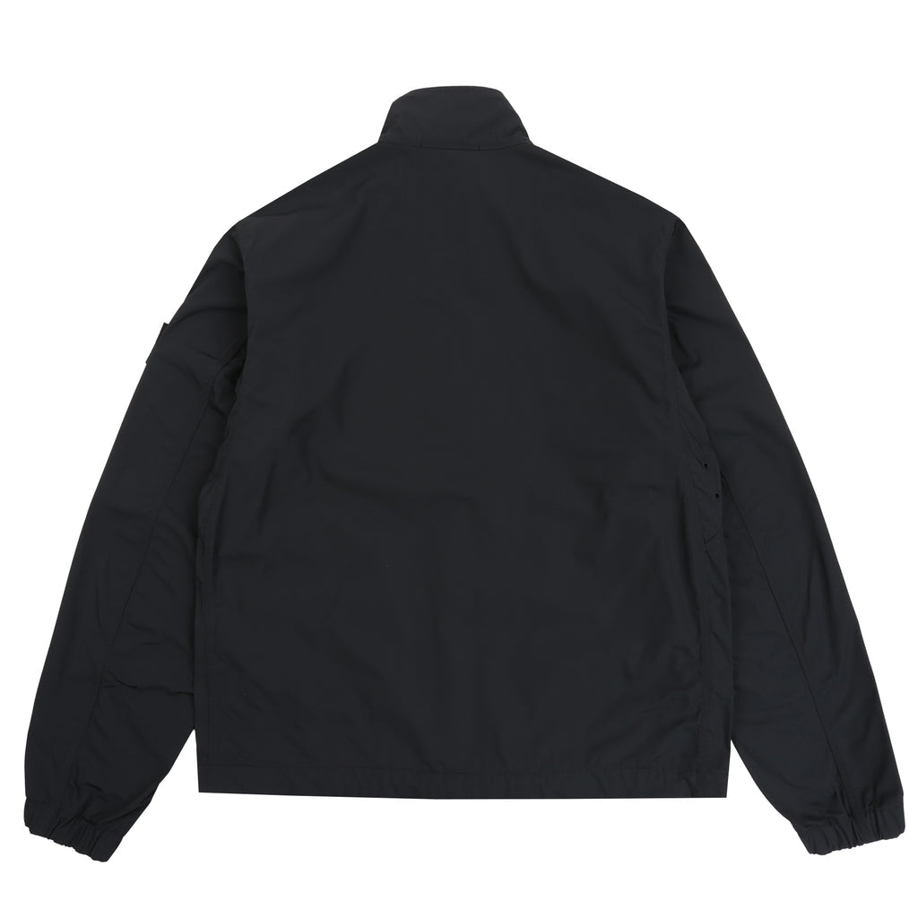Matte Finish Black Casual Jacket
