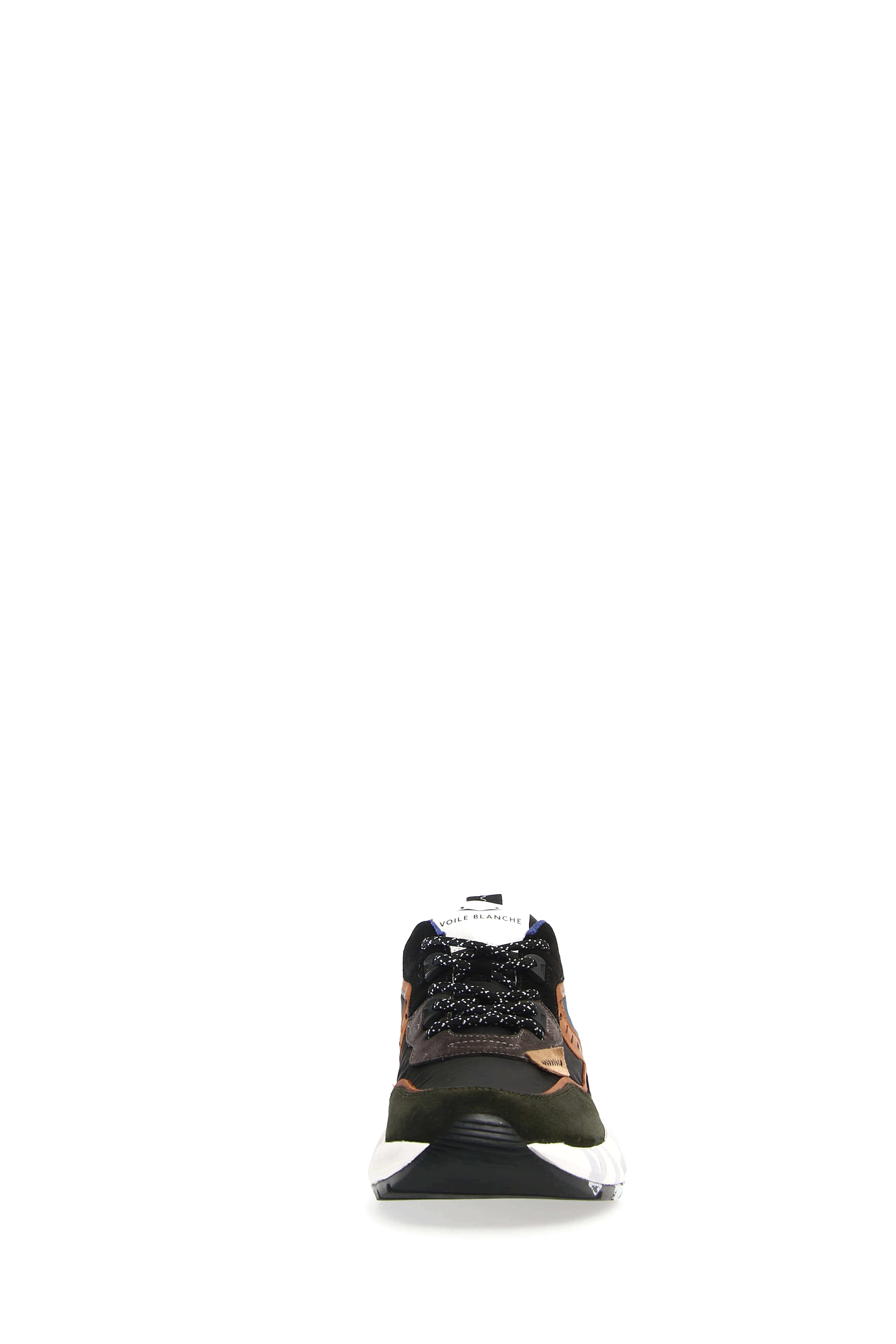 Sporty Casual Laced Shoes With Panel Design
