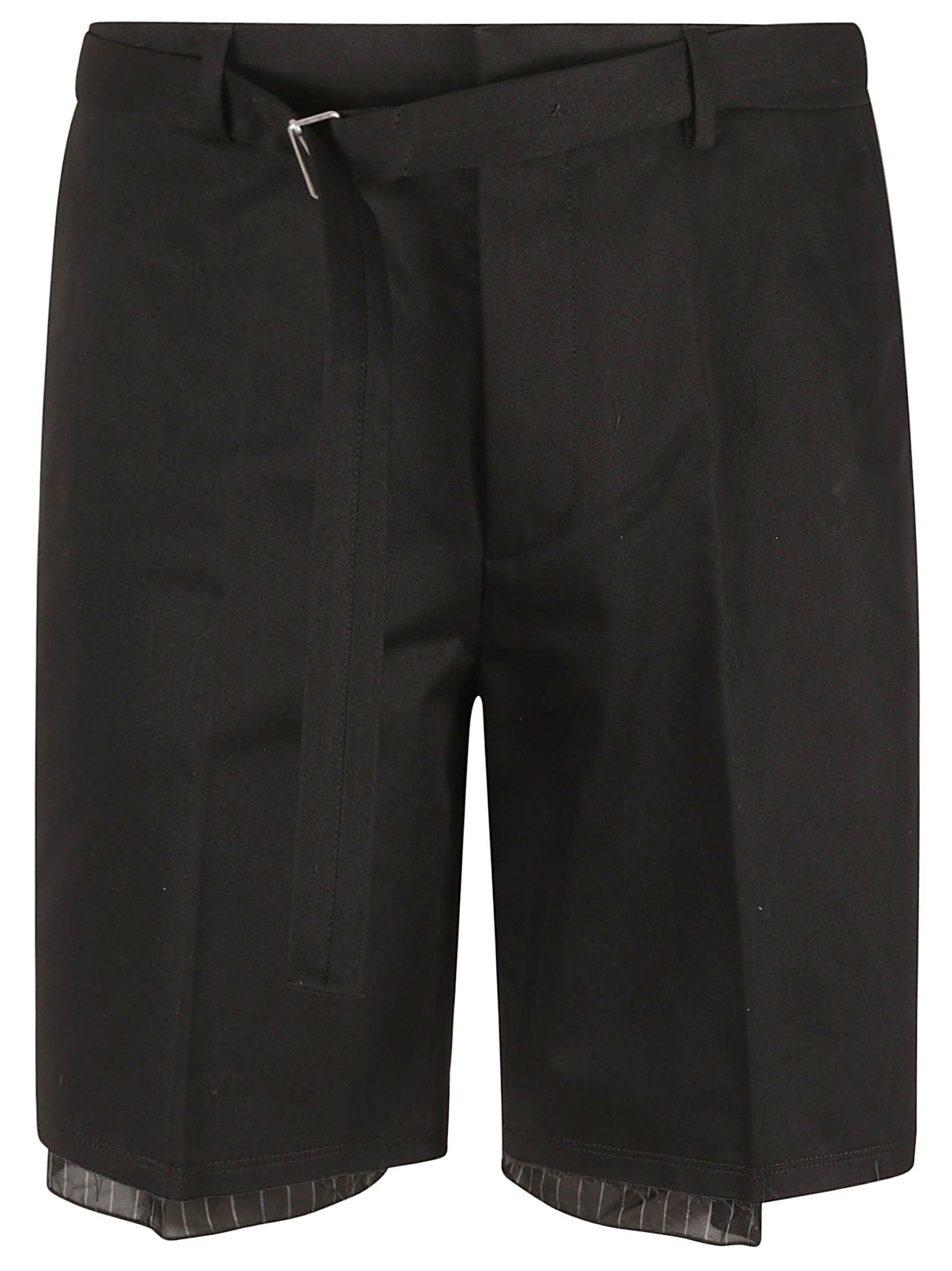 Relaxed Fit Woven Cotton Shorts