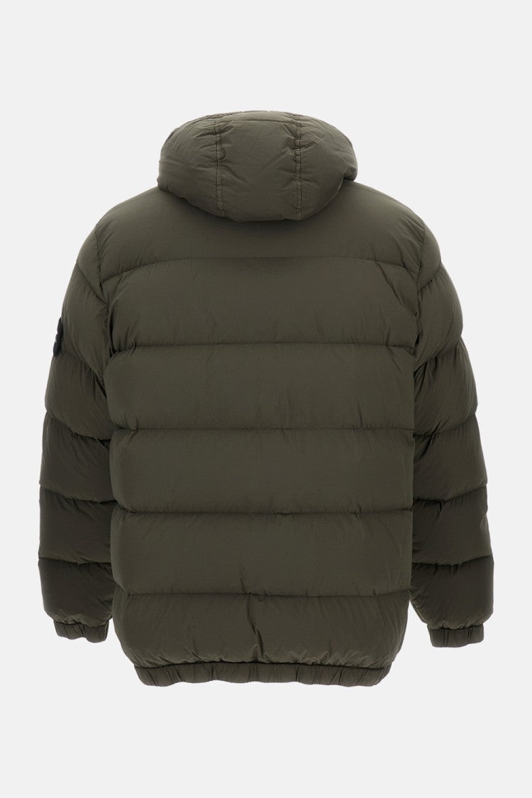 Oversized Green Puffer Jacket