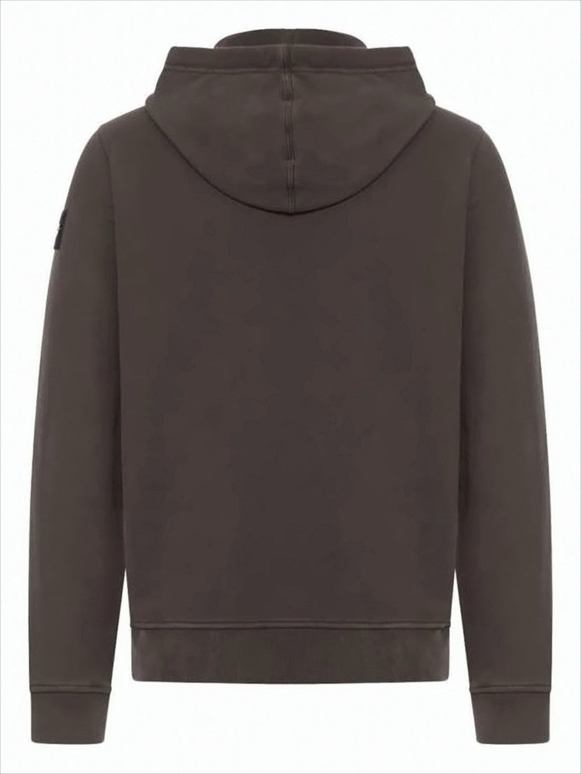 Classic Fit Dark Brown Hoodie