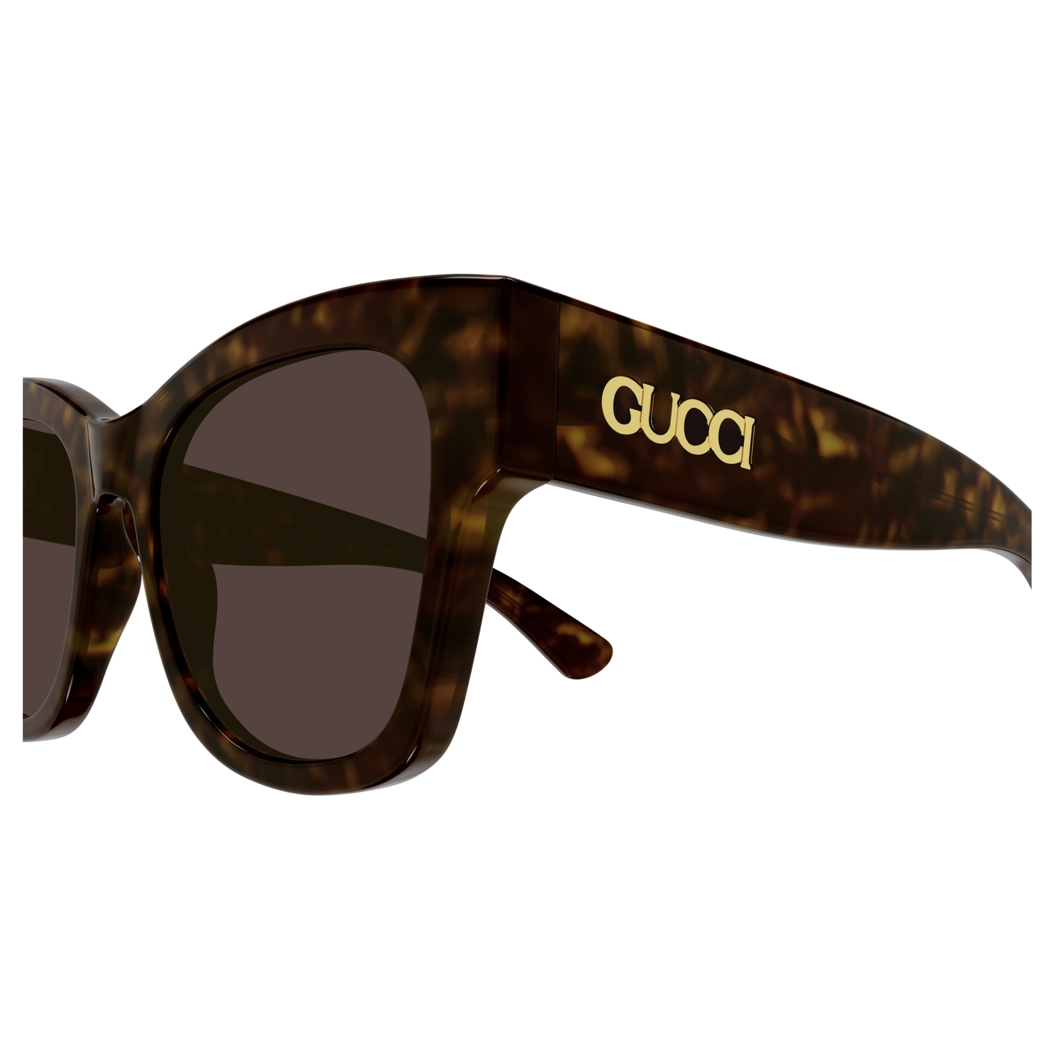 Gg1789s Oversized Square Tortoiseshell Sunglasses