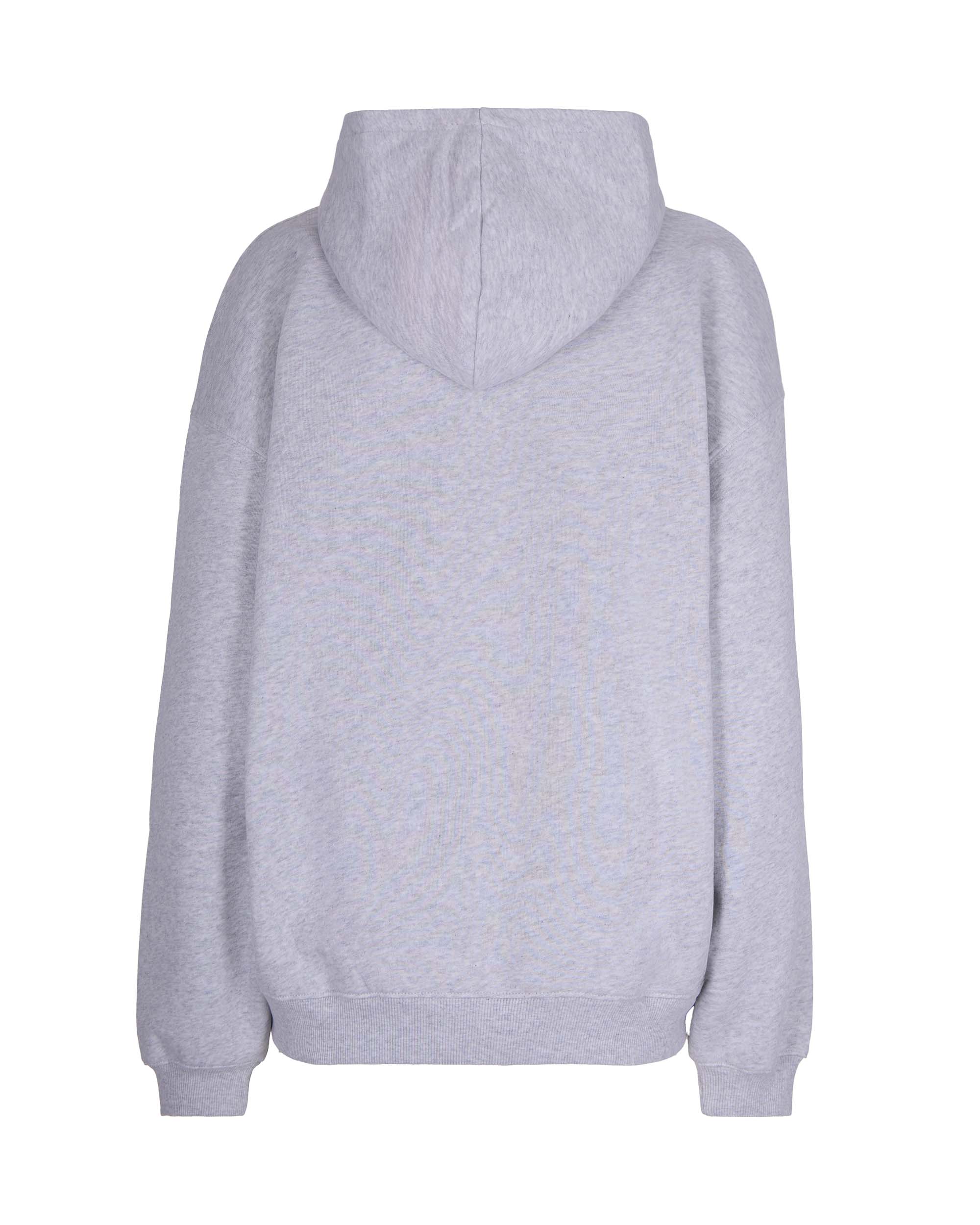 Light Grey Melange Heavy Sweat Hoodie