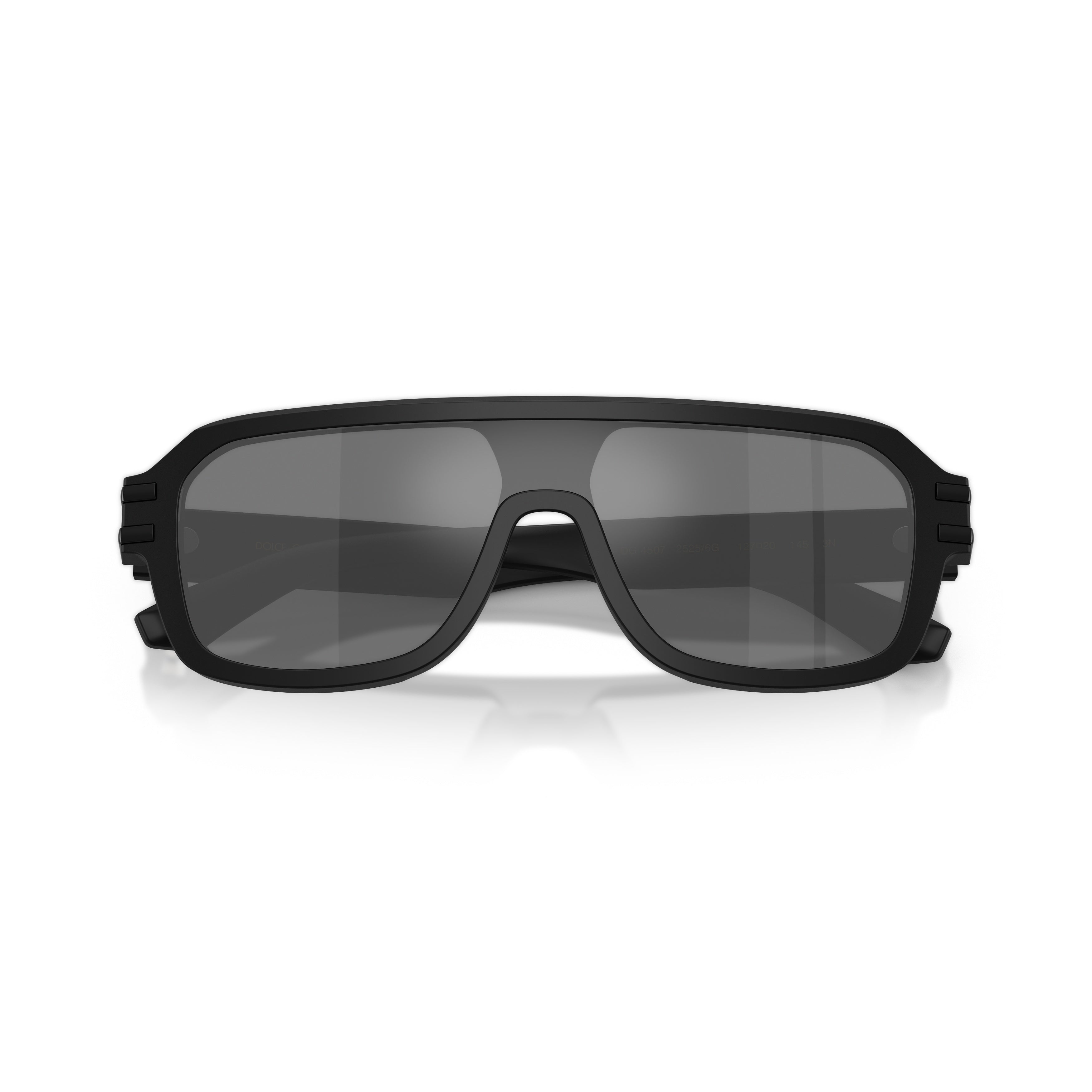 0dg4507 Bold Oversized Rectangular Frame Sunglasses with Logo Detail