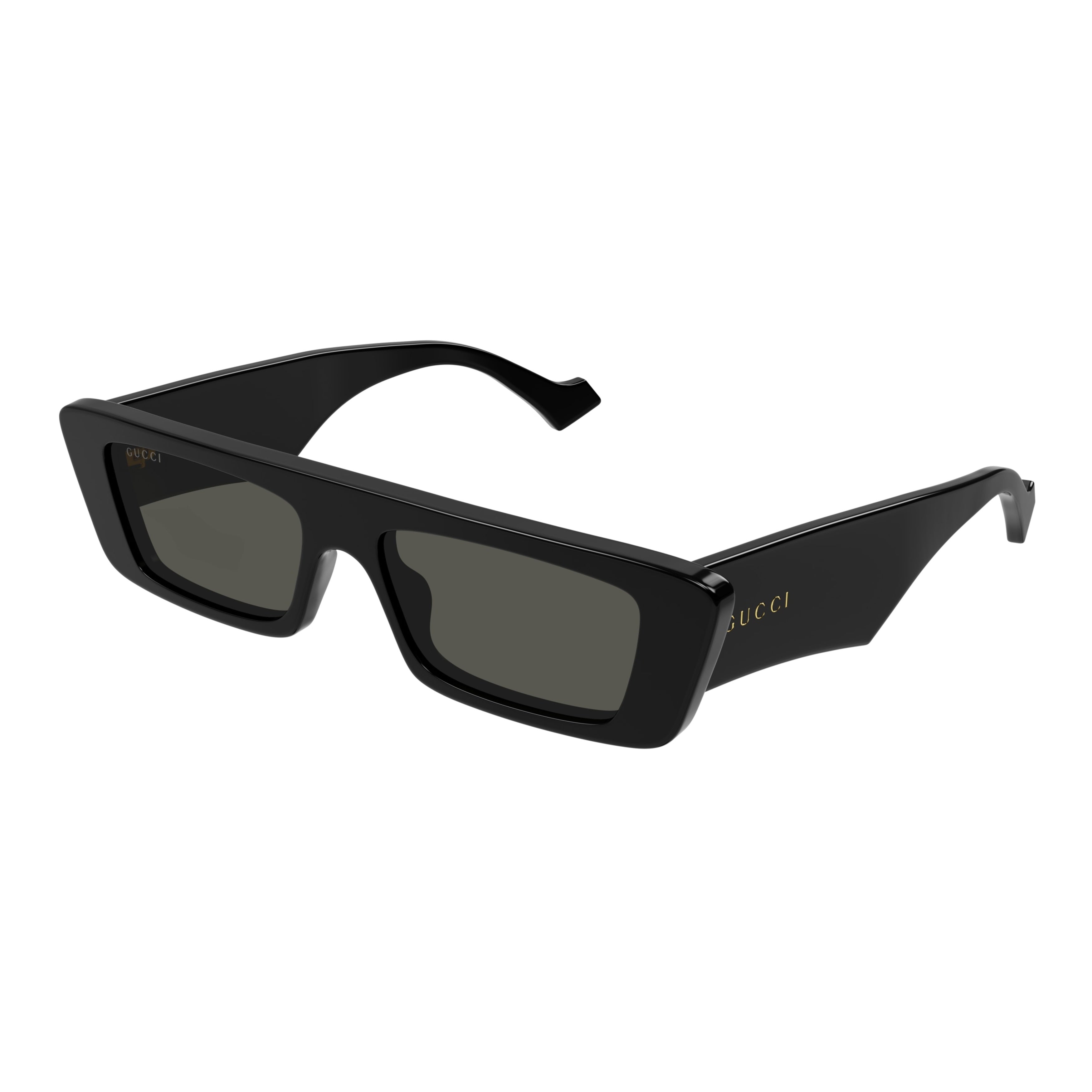 Gg1331s Rectangular Black Sunglasses