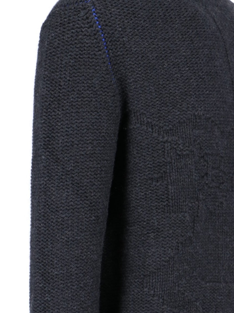 Cashmere Crewneck Sweater – Grey