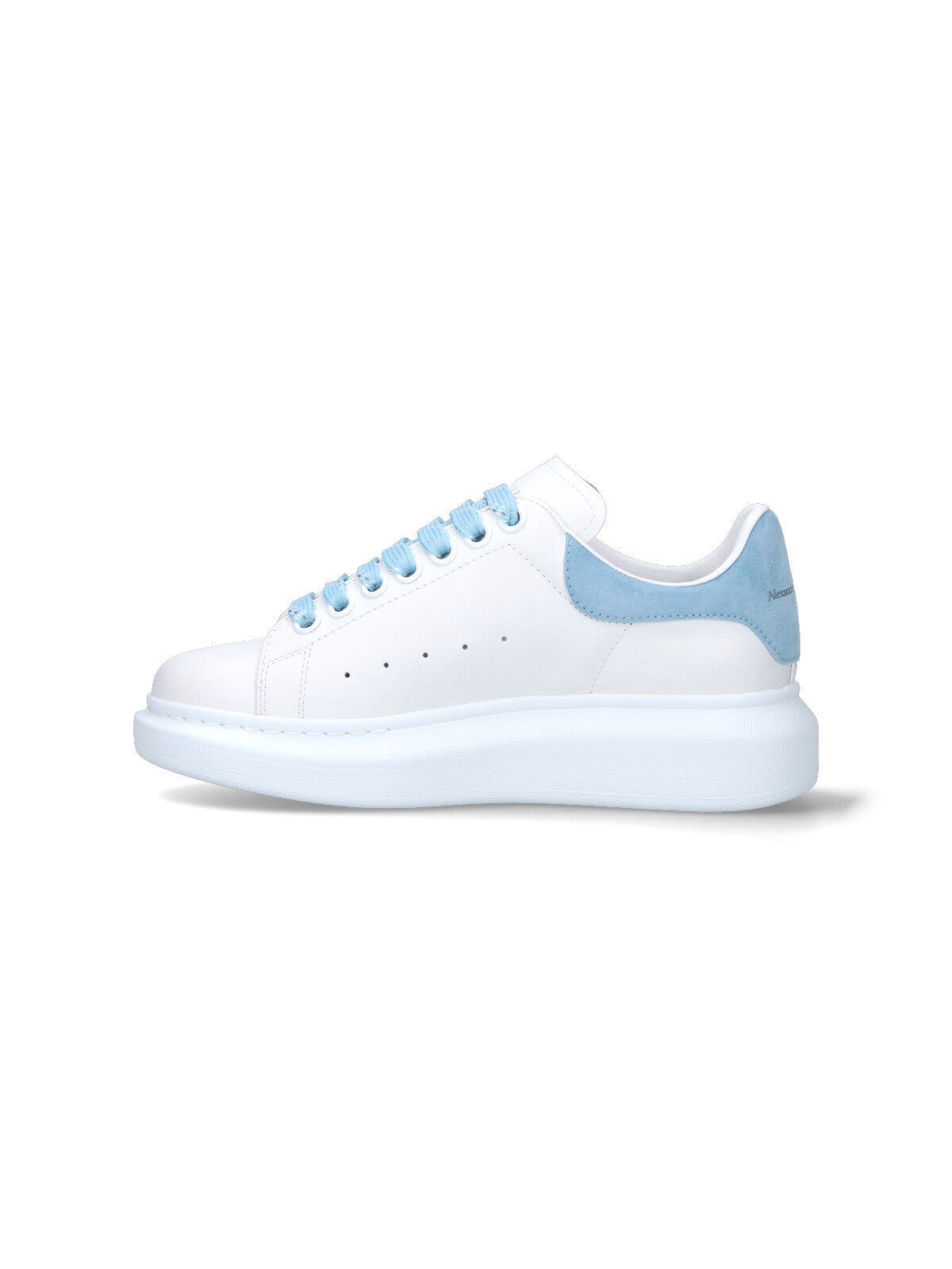 "Oversize" Sneakers, In White Calfskin