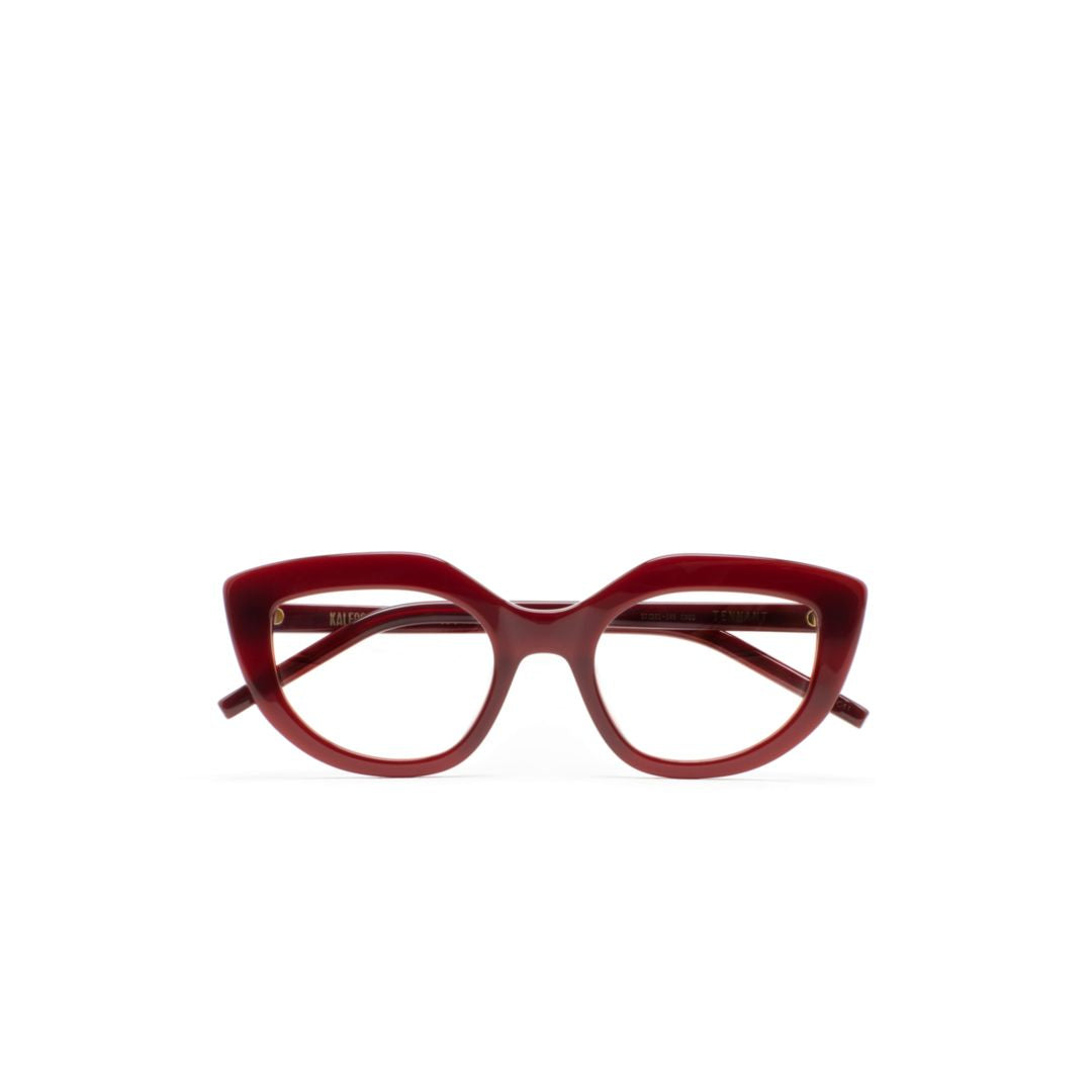 Tennant Cat-eye Sunglasses with Glossy Angular Frame
