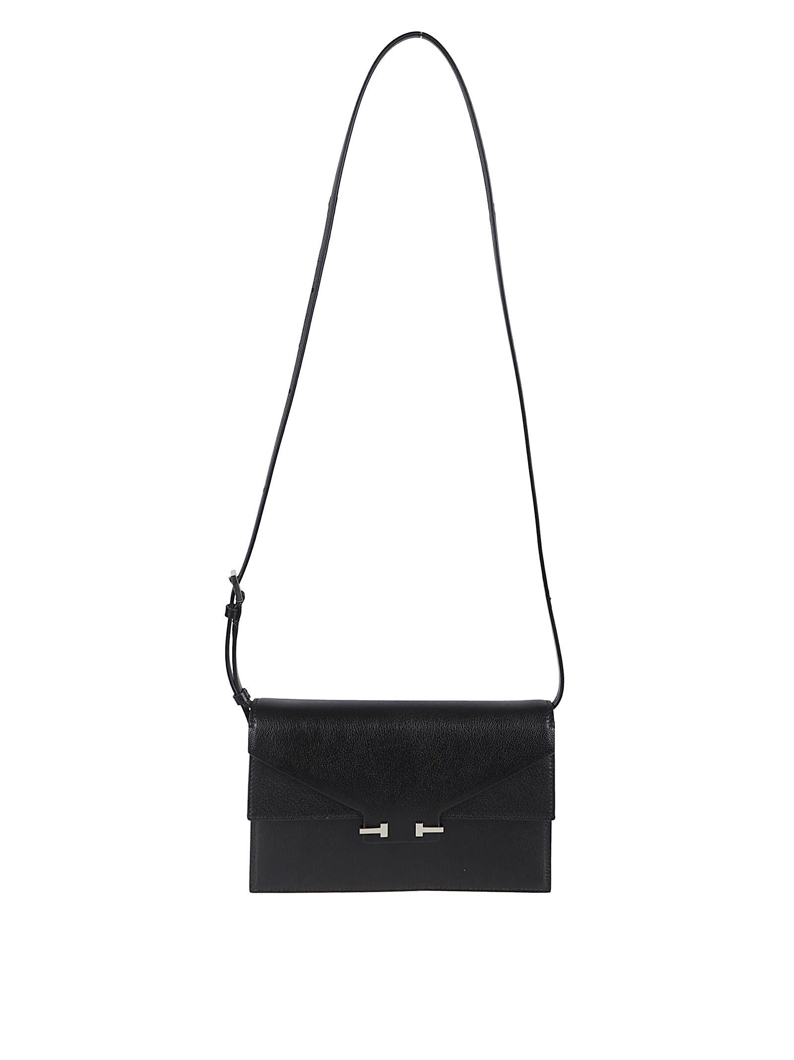 Supple Grain Shoulder Bag with Adjustable Strap and Removable Mirror