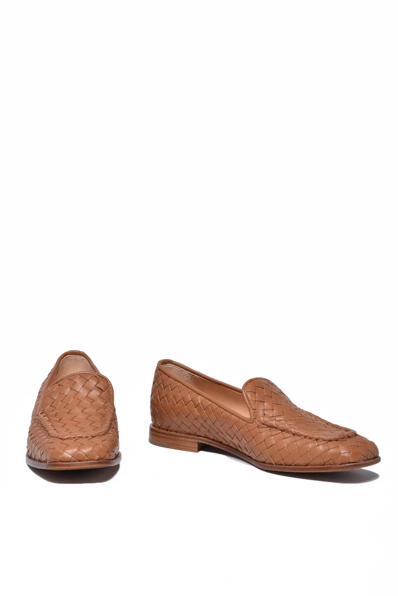 Woven Loafer - Brown
