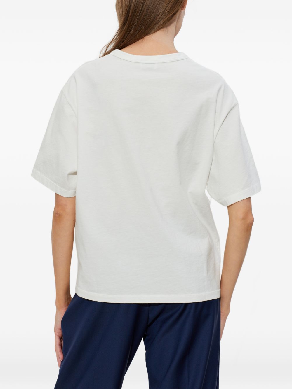 Minimalist Round Neck Short Sleeve Top