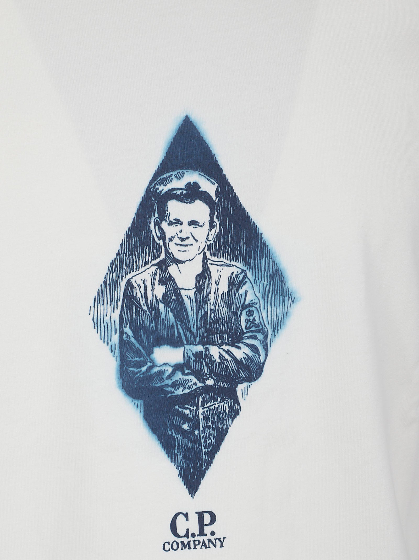 Graphic Print Crew Neck T-Shirt with Relaxed Fit
