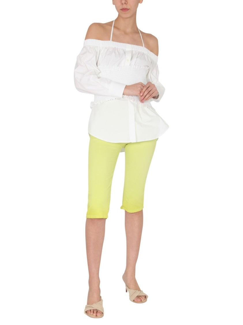 Mid-Length Slim Fit Jeans