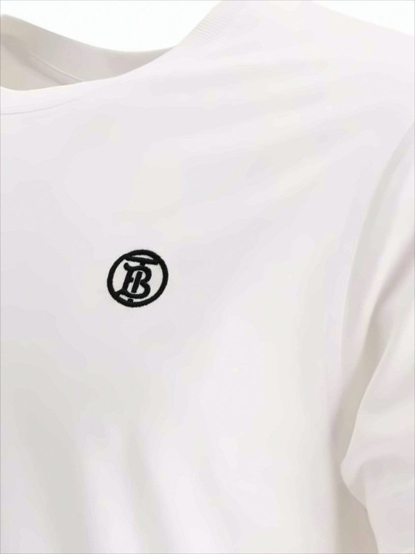 Short-Sleeve Cotton T-Shirt with Embroidered Logo