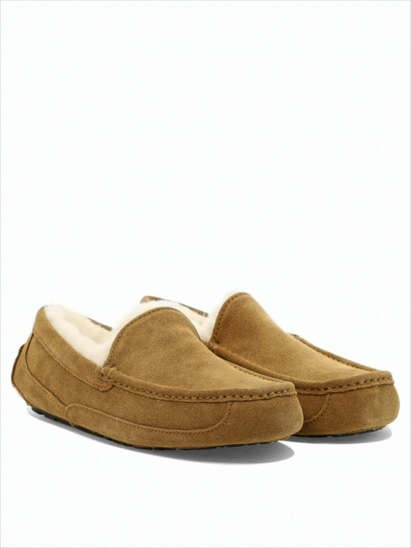 Suede Loafers with Plush Wool-Lyocell Lining