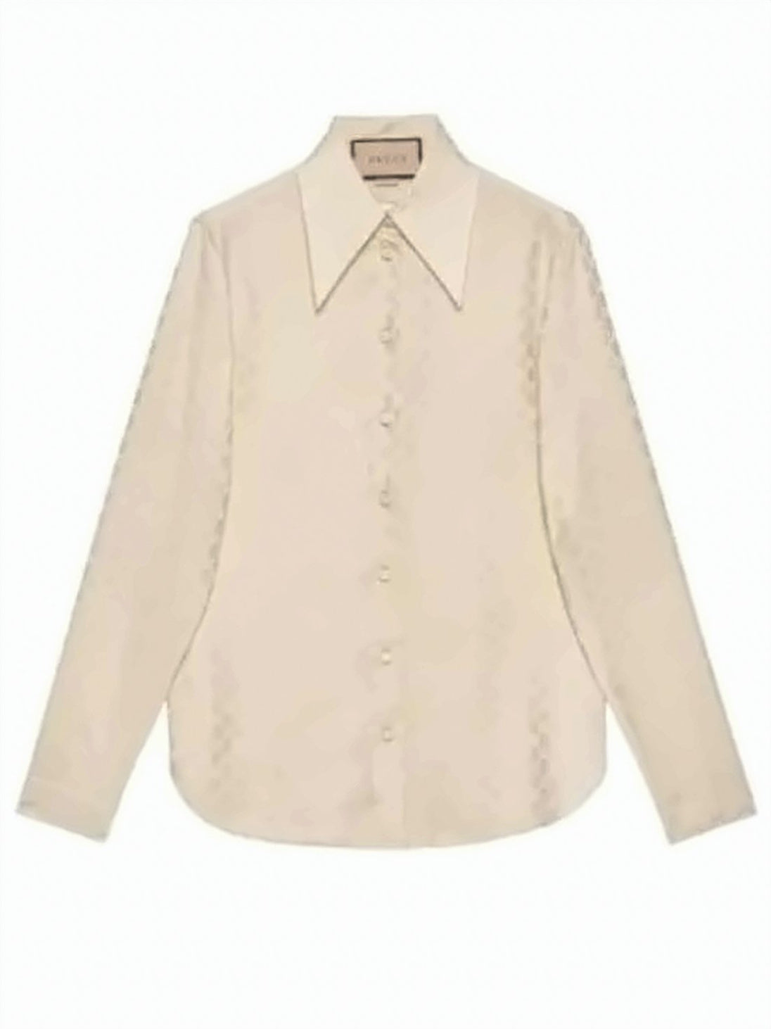 Long-Sleeved Silk Shirt