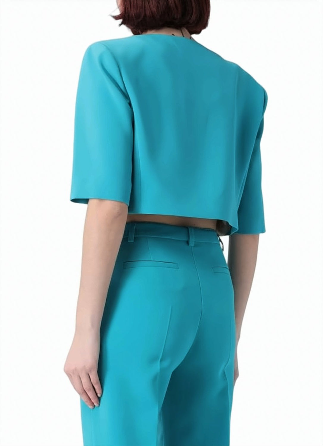 Platano Cropped Short Sleeve Jacket
