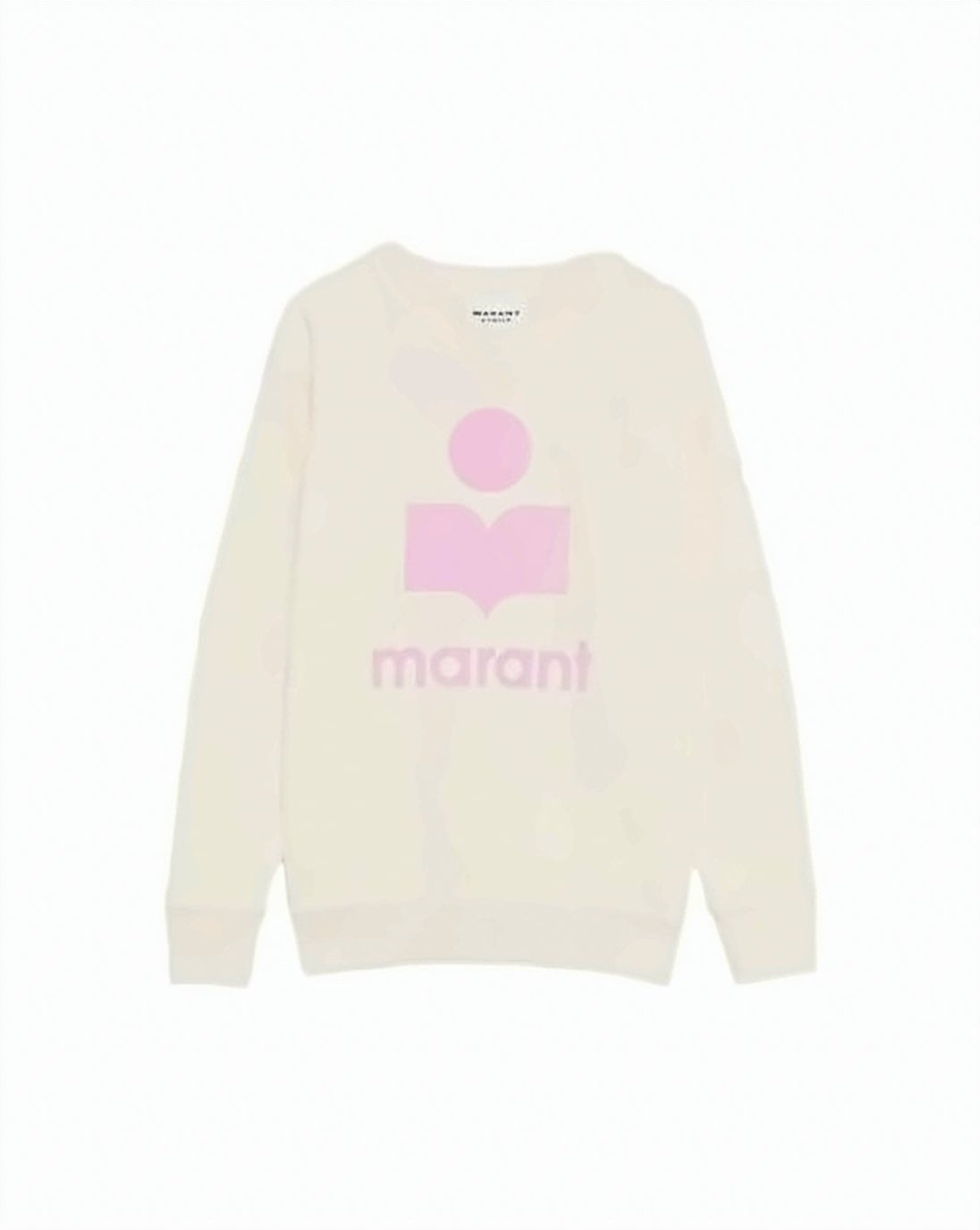 Relaxed Fit Long-Sleeve Sweatshirt with Graphic Logo