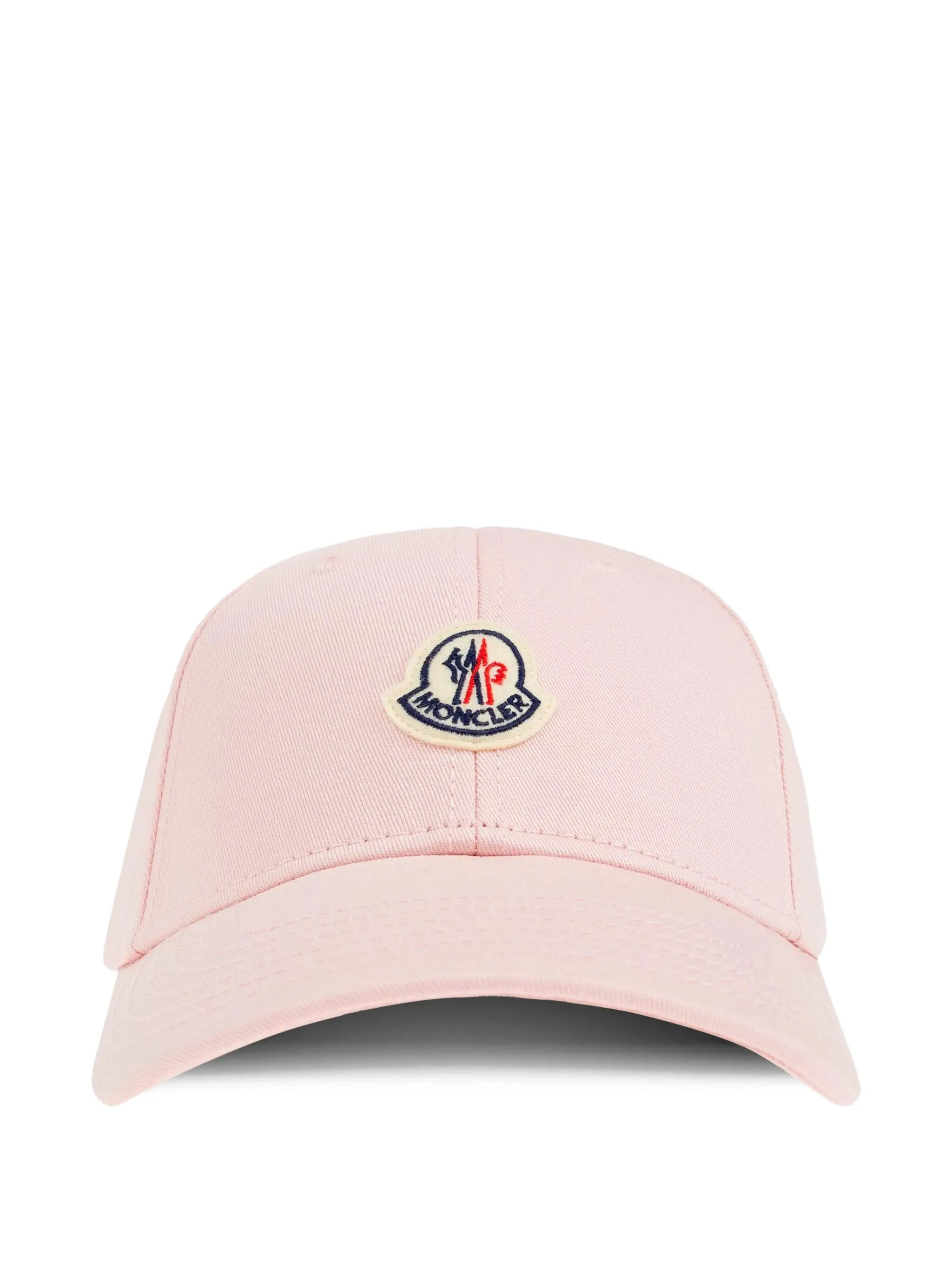 Pink Embroidered Logo Baseball Cap