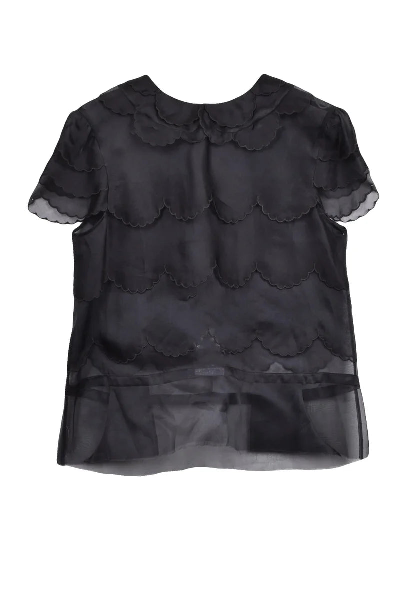 Chiffon Blouse - Black